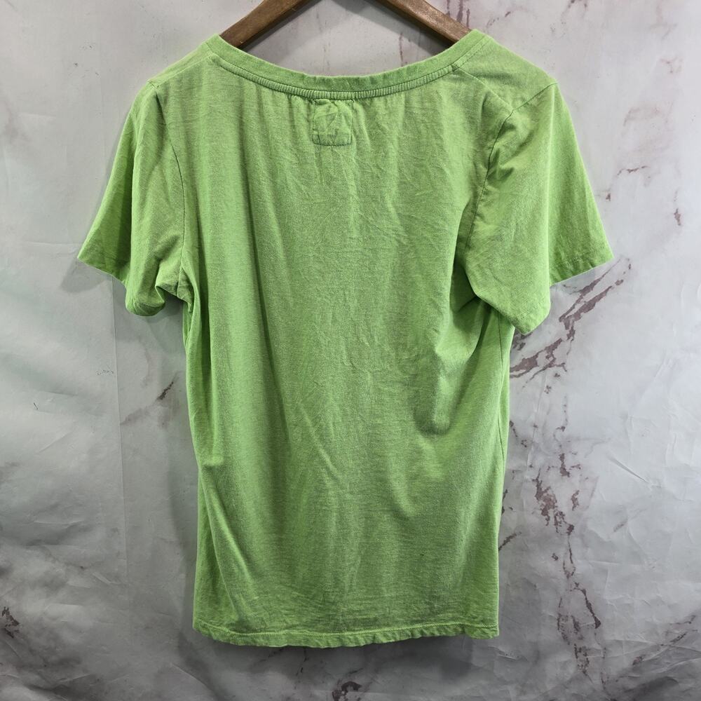 Masters T Shirt Womens Large Green V Short Sleeve Clubhouse Collection Tee - Picture 4 of 9